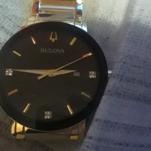 A men's bulova watch work twice perfect condition